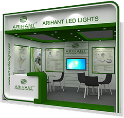 Arihant LED Lights Exhibition Stall