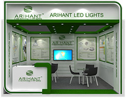 Arihant LED Lights Exhibition Stall
